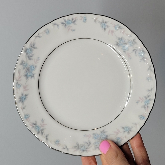 Norleans China Japan. First Love Set of 4 Bread & Butter Plates 6" Vintage - Picture 4 of 12